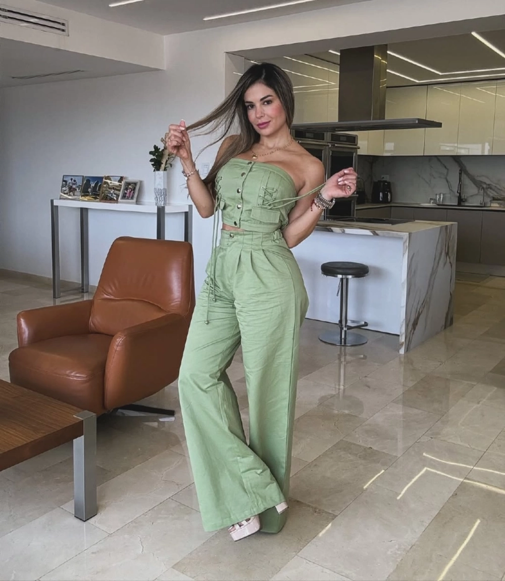 Vestido casual dos piezas